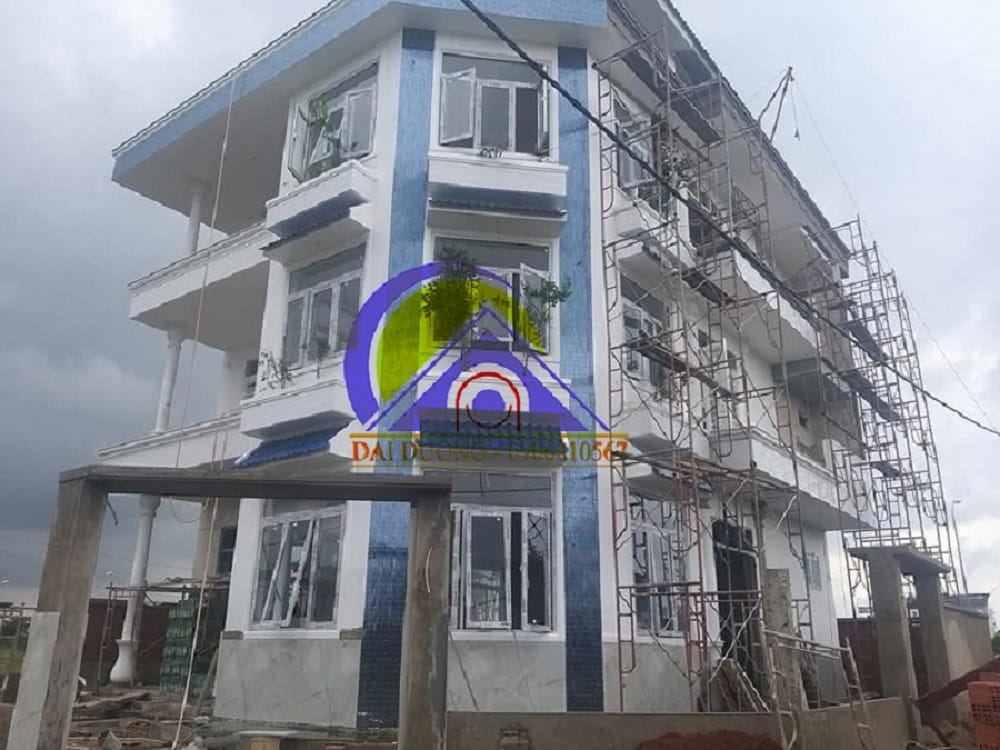 Xây Nhà Biệt Thự 4 Tầng Mái Nhật Tại Quận 9 TPHCM.