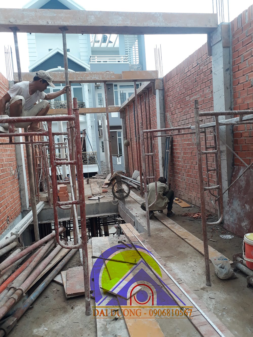 Hình ảnh ảnh thi công xây nhà đồng nai