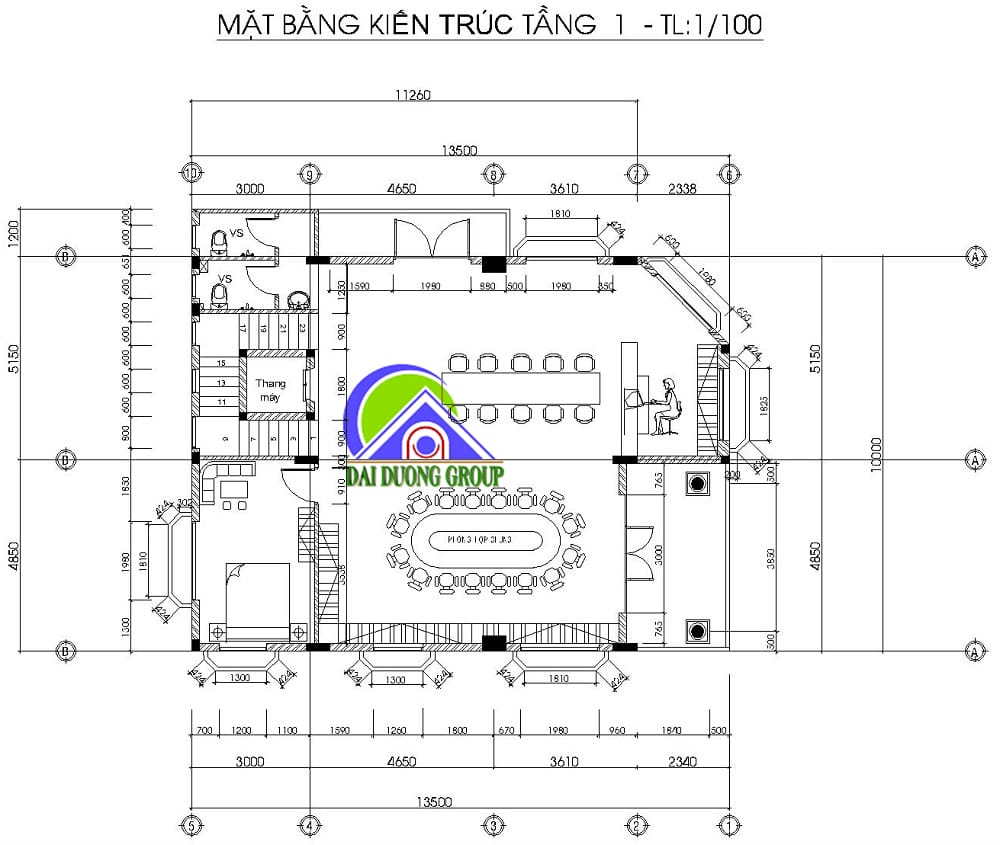 2/ Cách tính M2 sàn xây dựng phần thân nhà.