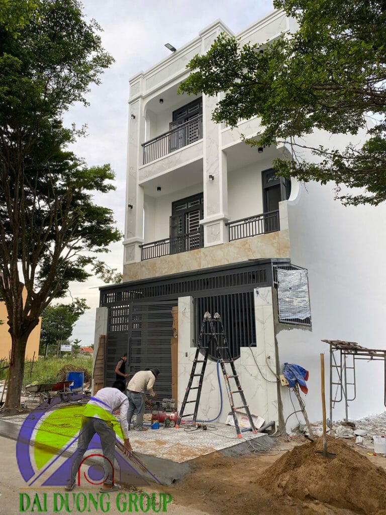 Đơn giá xây dựng nhà phố phần thô...